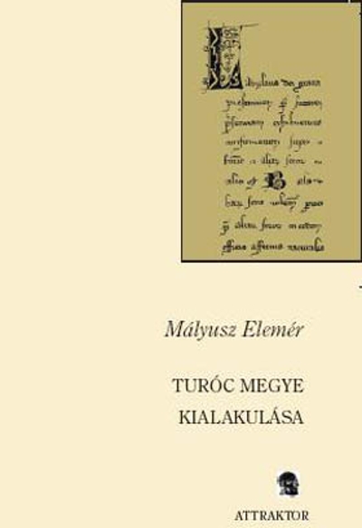 Turóc megye kialakulása